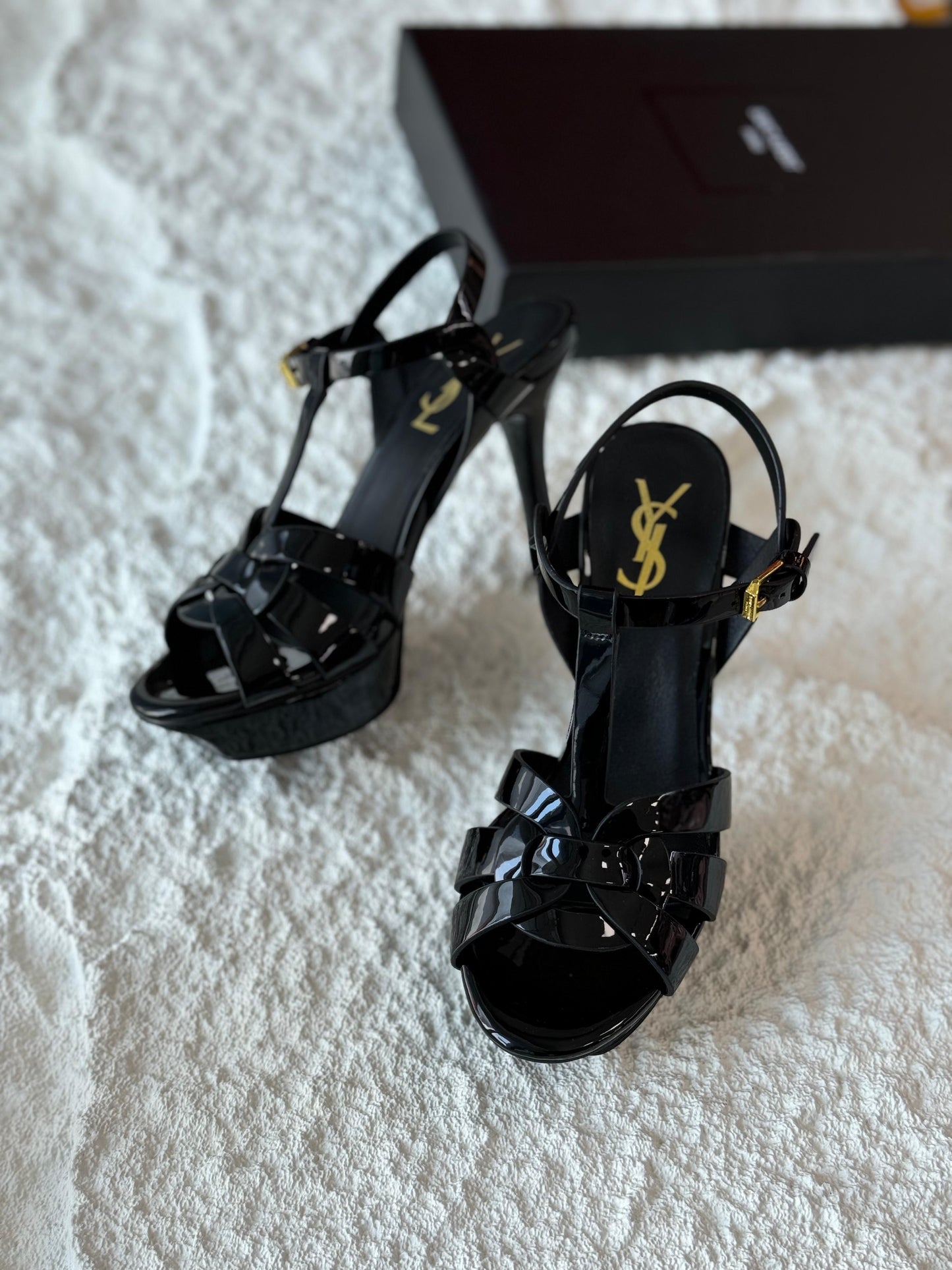 Ysl sandals heels