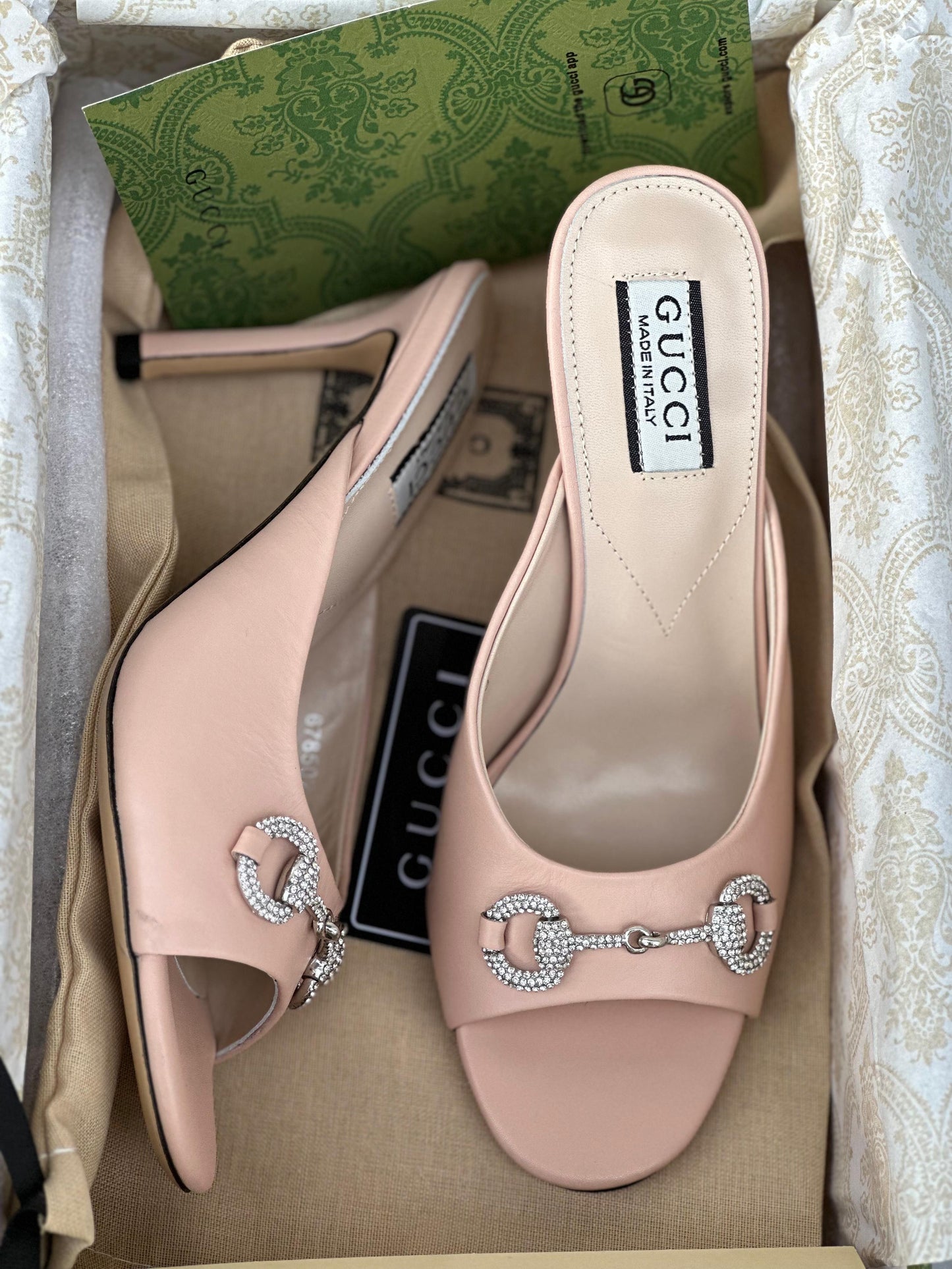 Gucci sandals heels