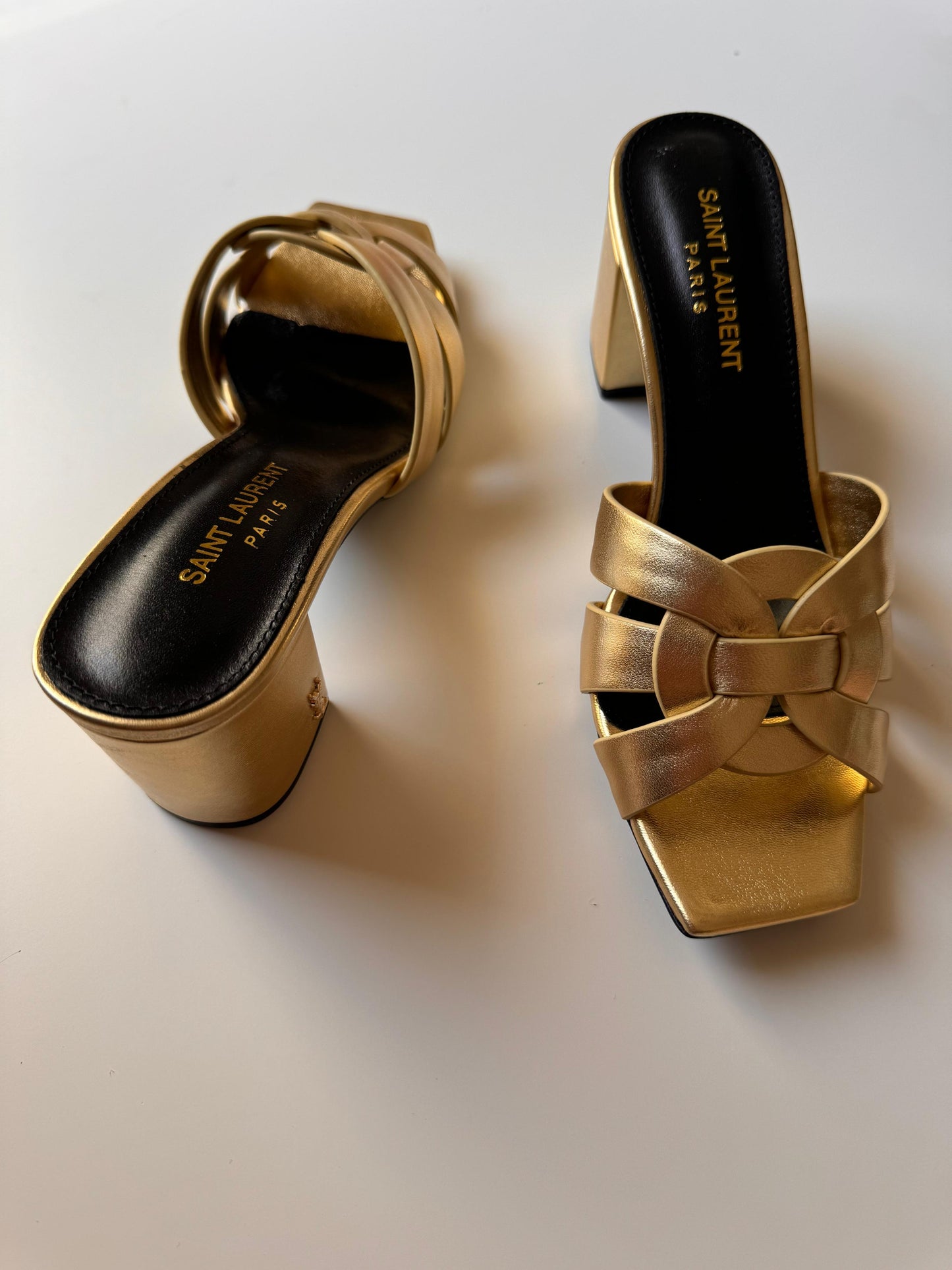 Ysl sandals heels