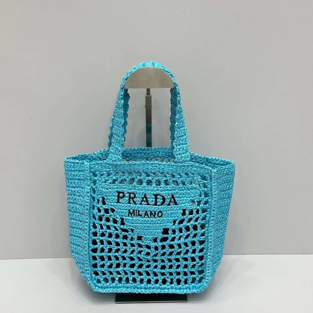 Prada bag tote beach