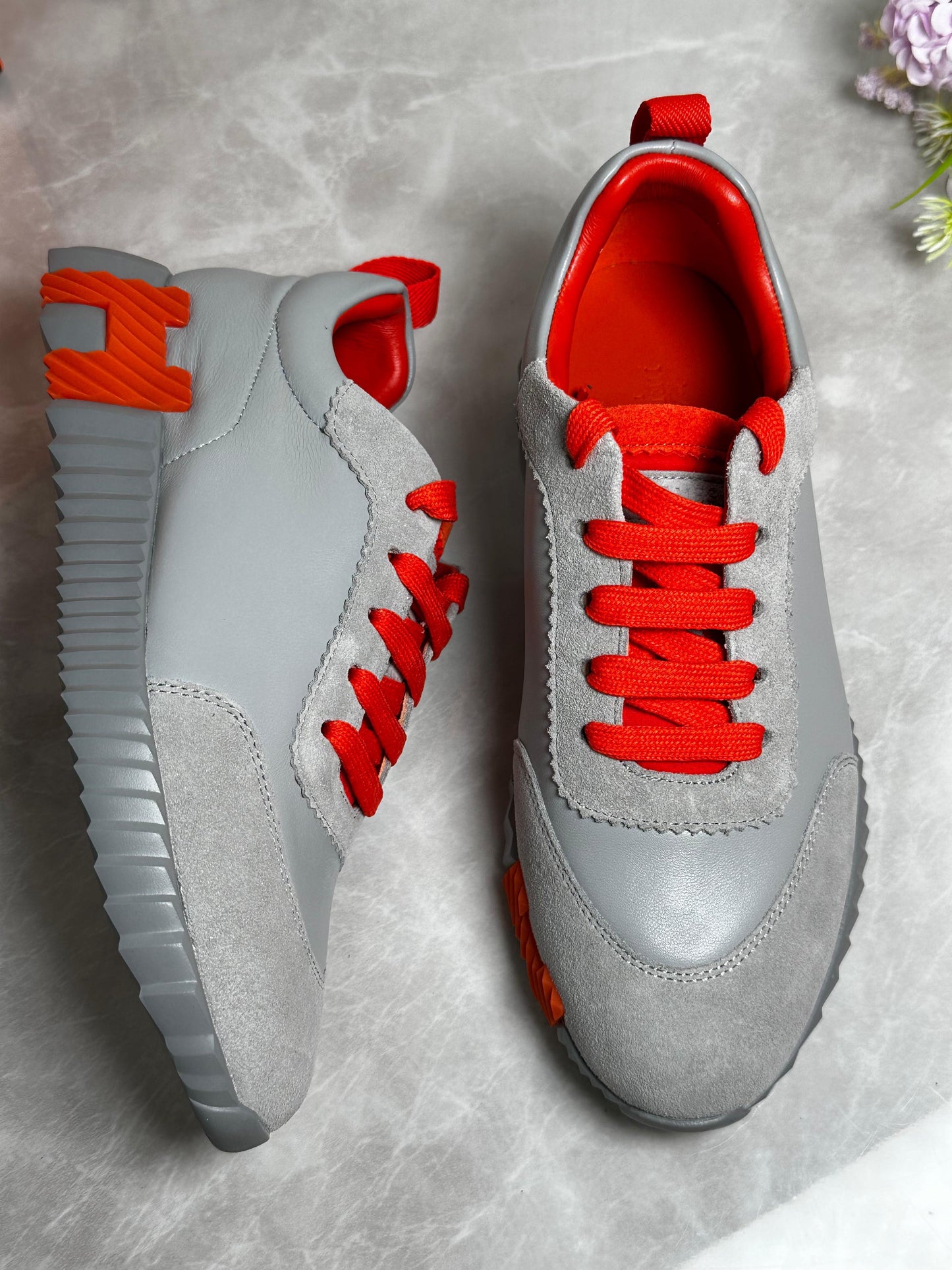 Hermes sneakers grey