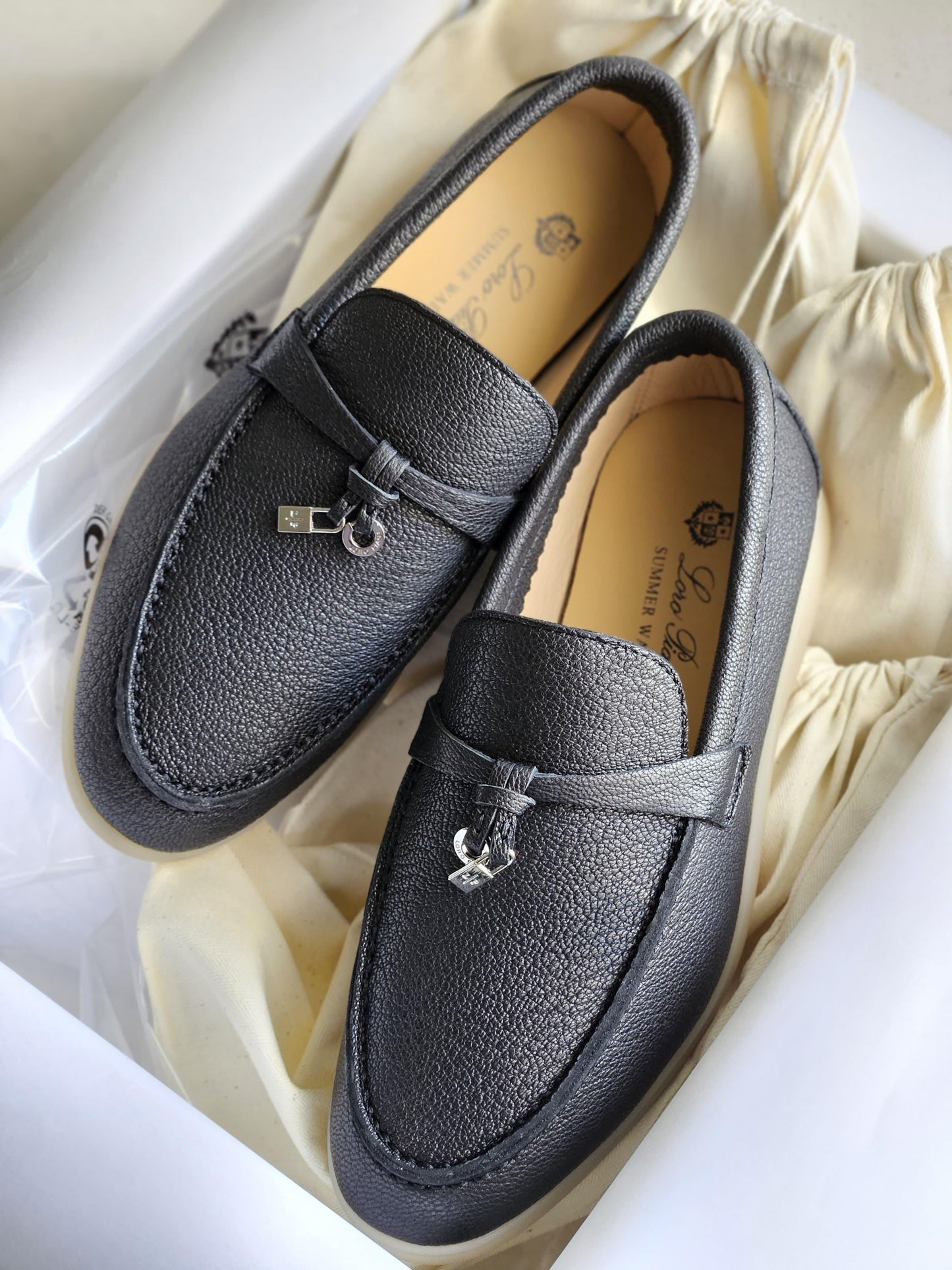 Loro piana loafers - leather