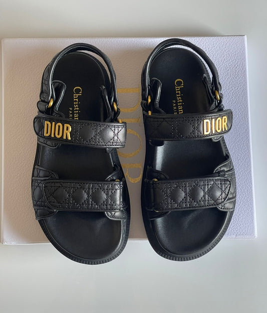 Dior sandals.