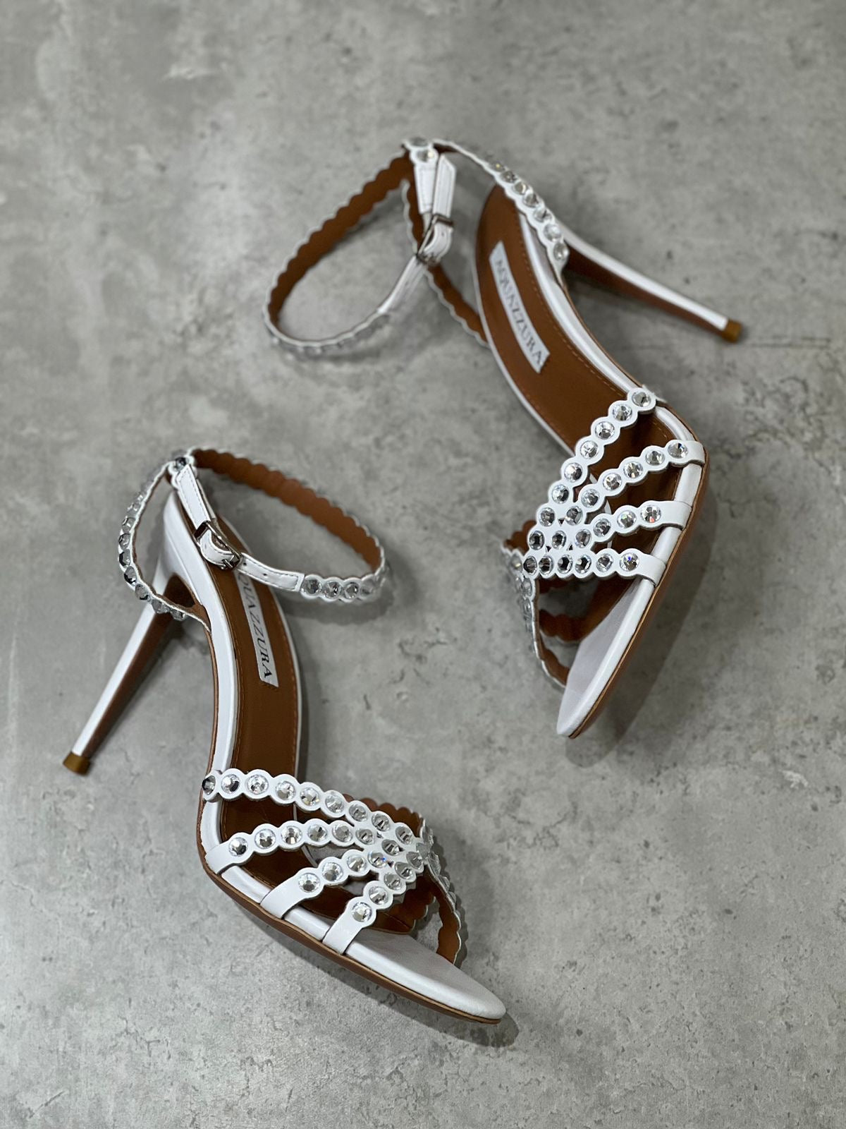 Aquazurra sandals heels