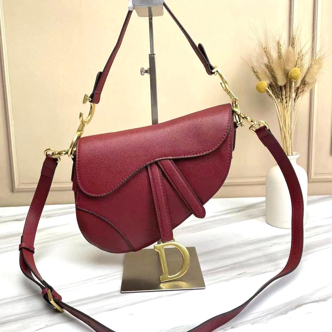 Dior bag saddle