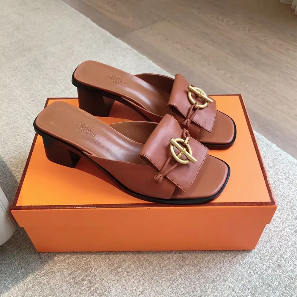 Hermes sandals heels