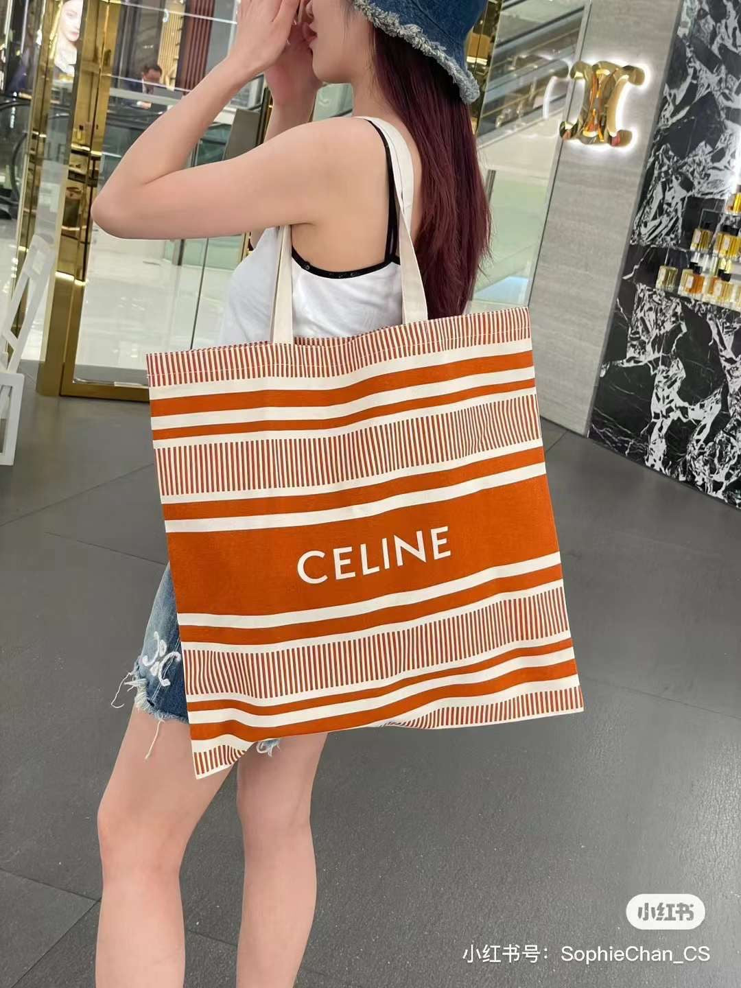 Celine bag tote beach