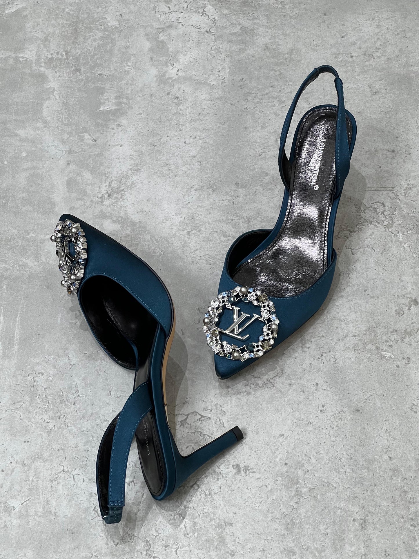 Lv heels blue