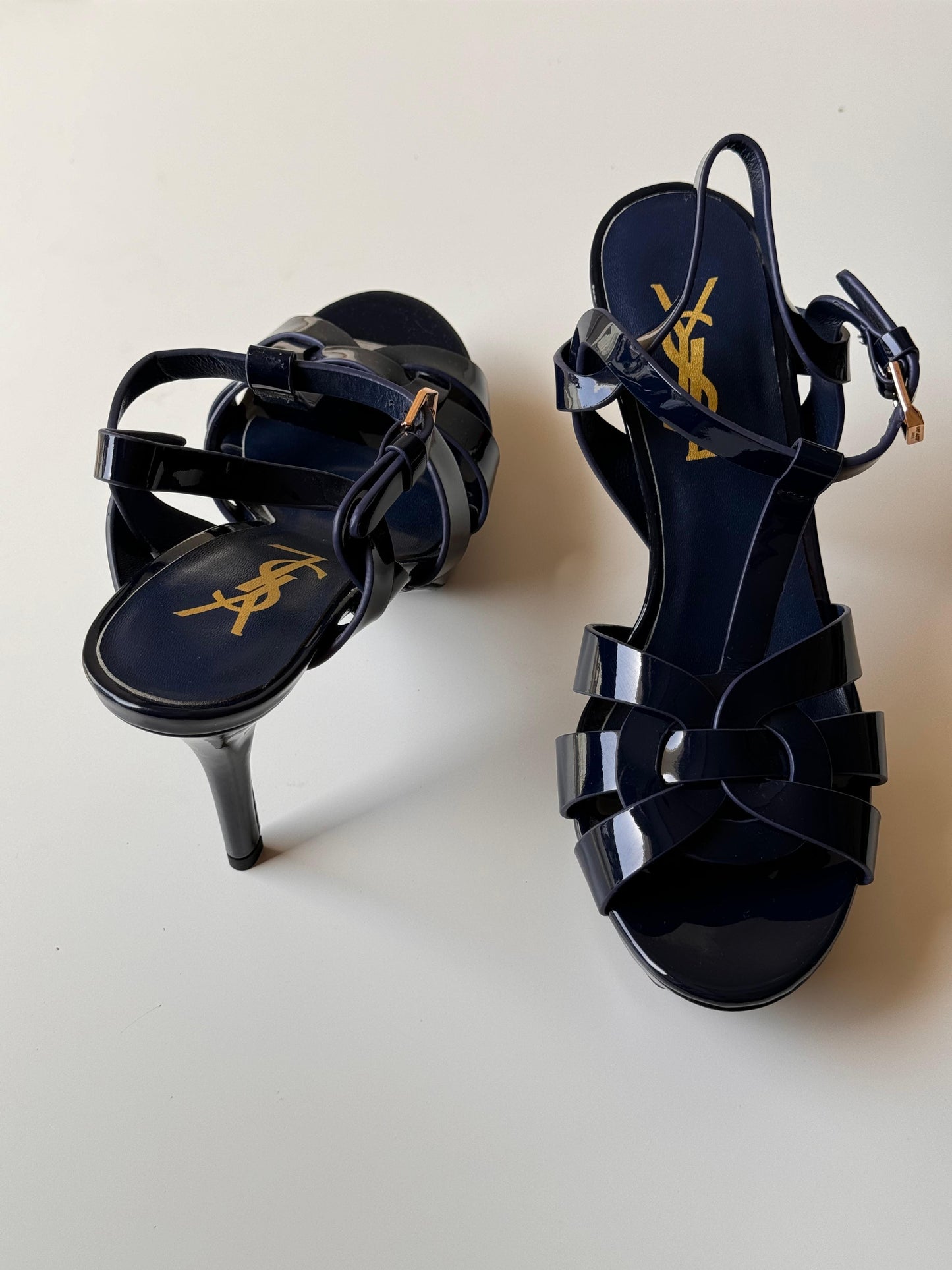 Ysl sandals heels