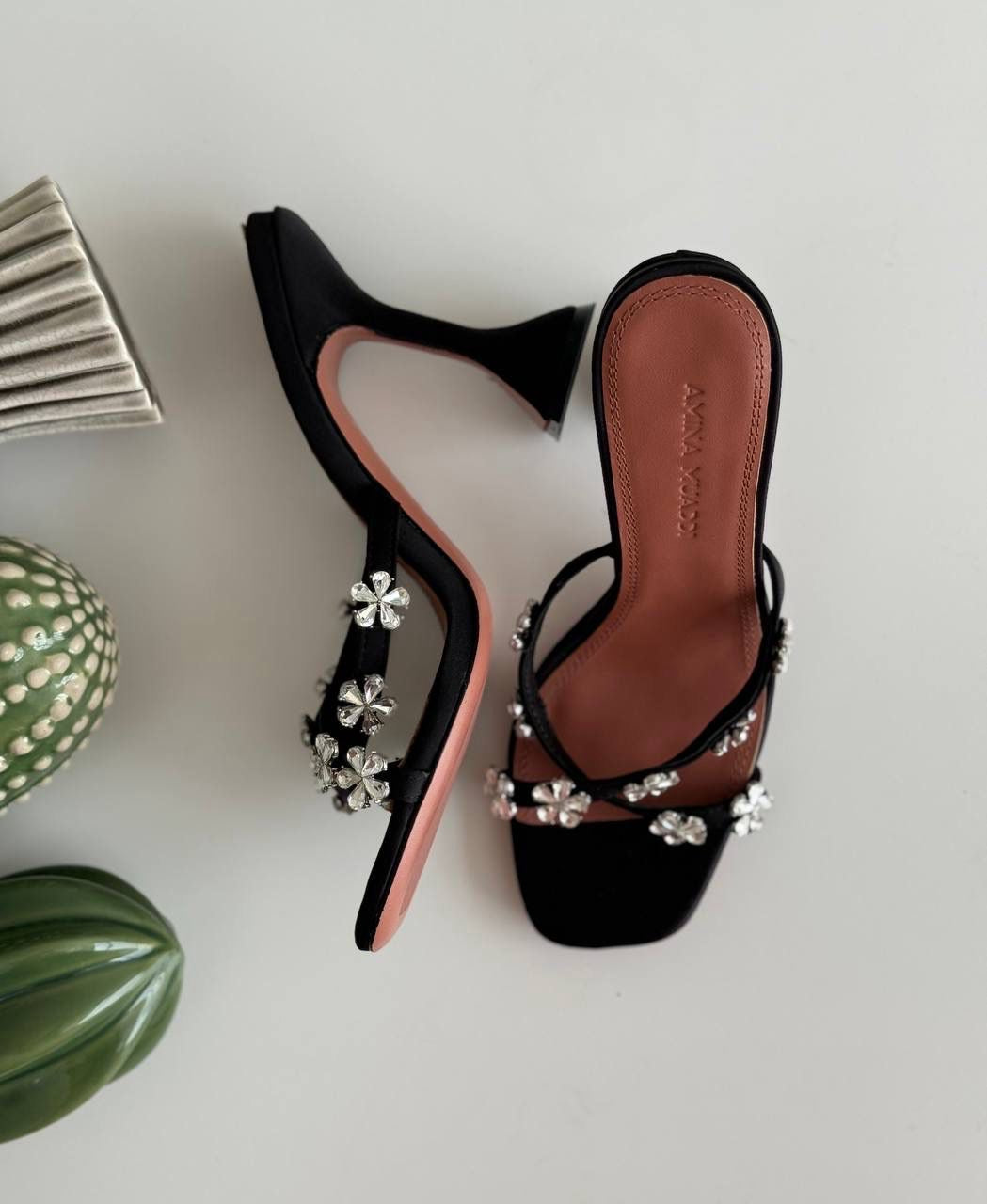 Amina muadi sandals heels