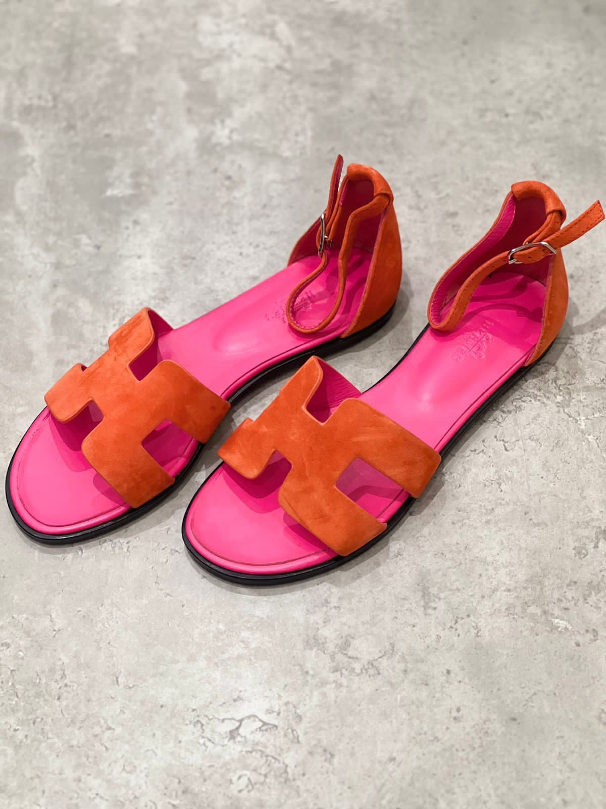 Hermes sandals.