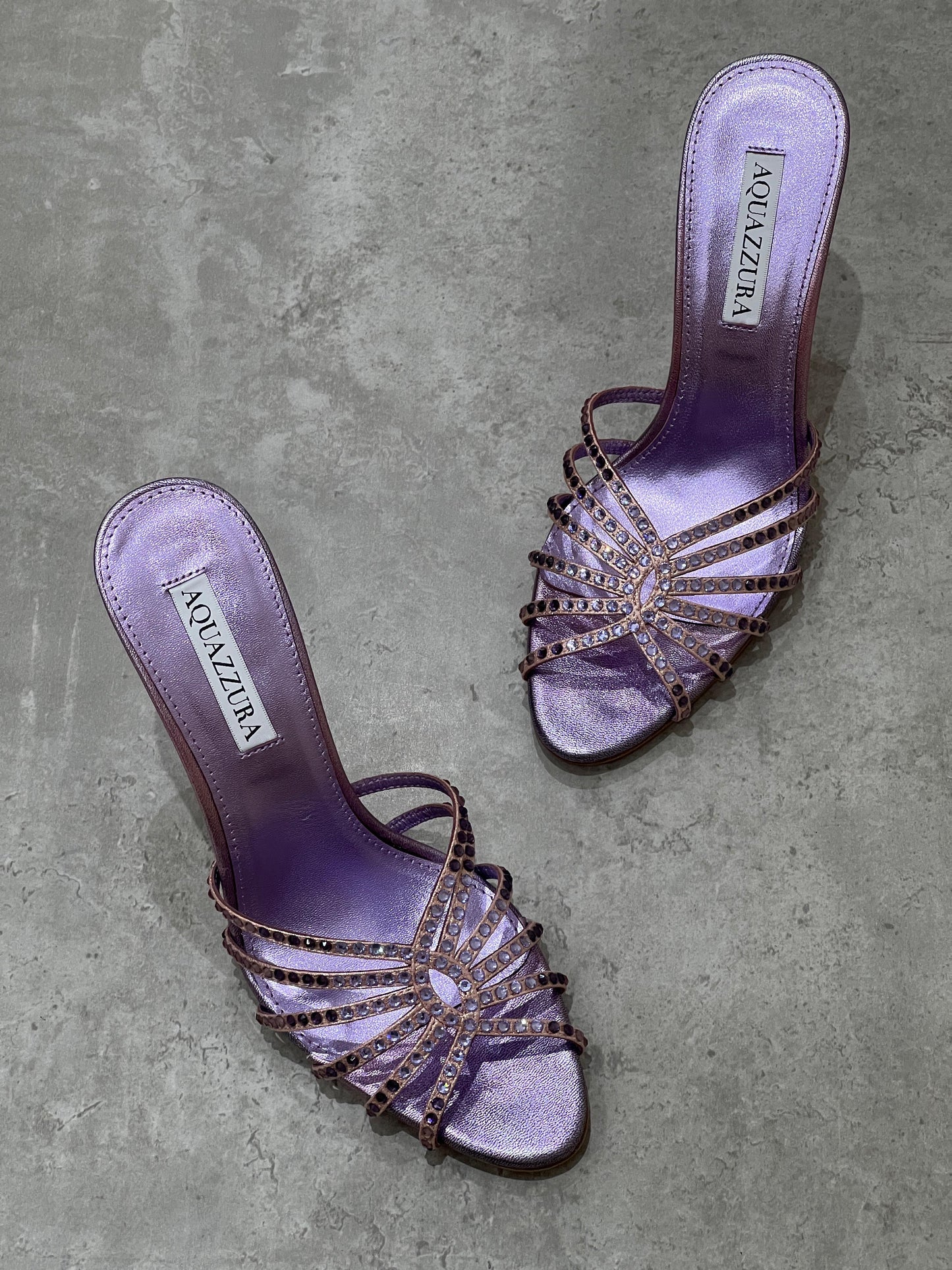 Aquazurra sandals heels