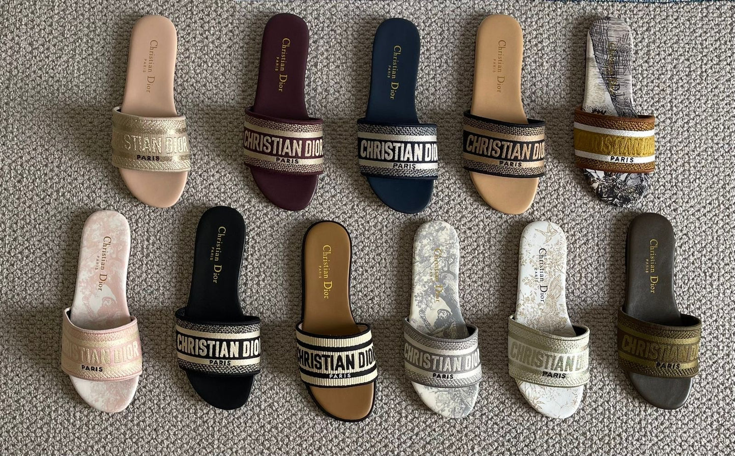 Dior slippers