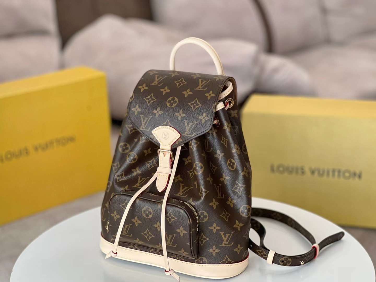 Lv bag backpack