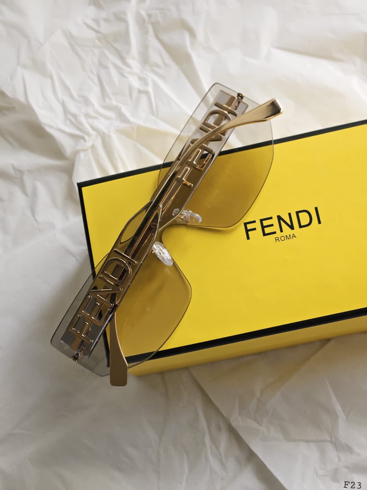 Fendi sunglasses transparent