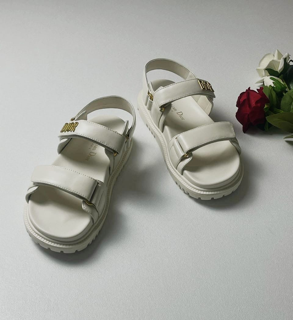 Dior sandals.