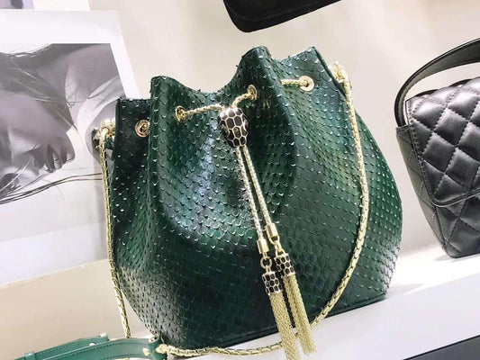 Bvlgari bag green