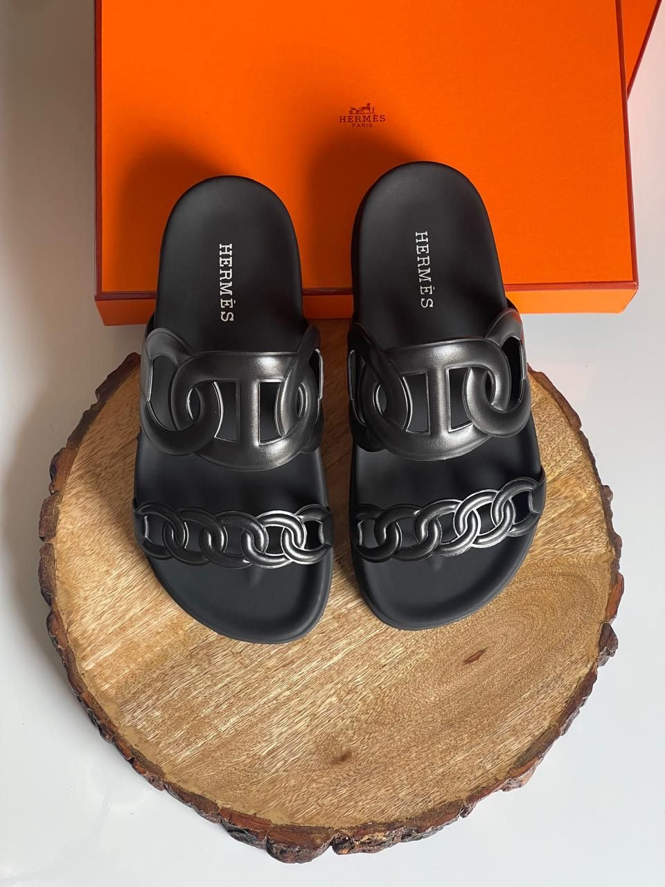 Hermes slippers