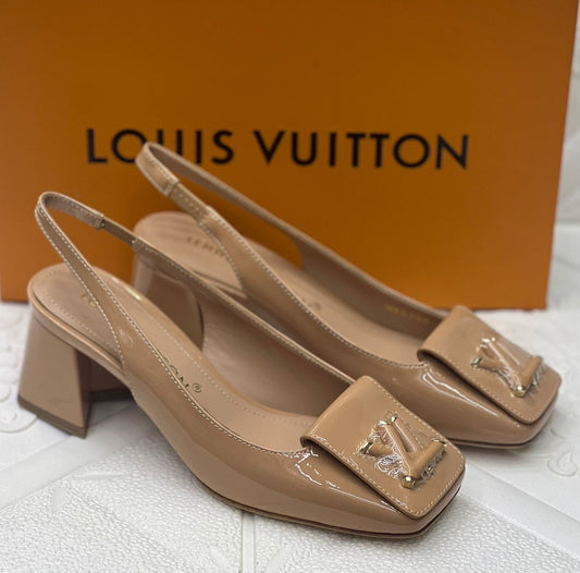 Lv heels - beige