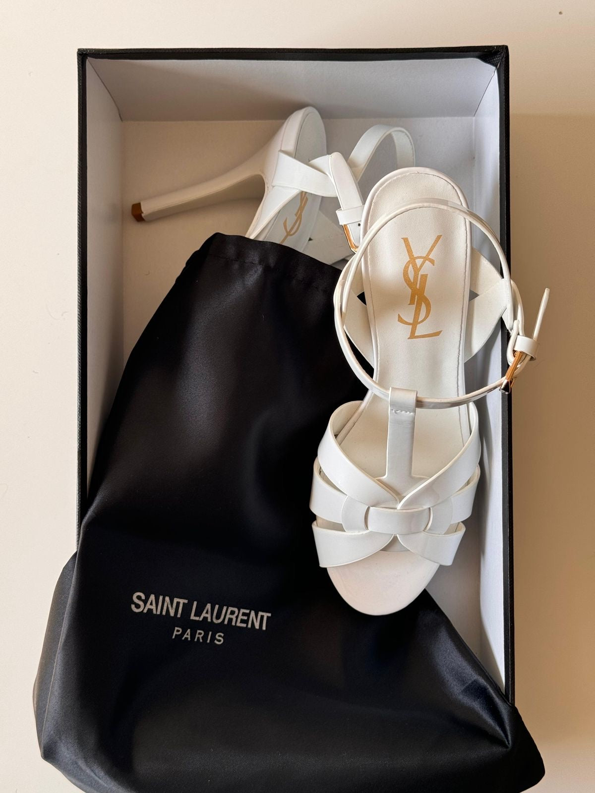 Ysl sandals heels