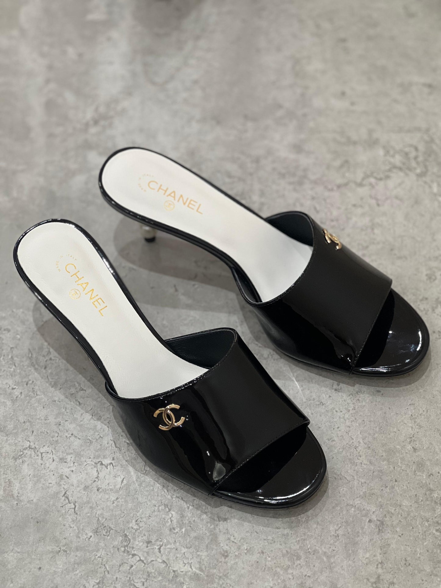 Chanel sandals heels