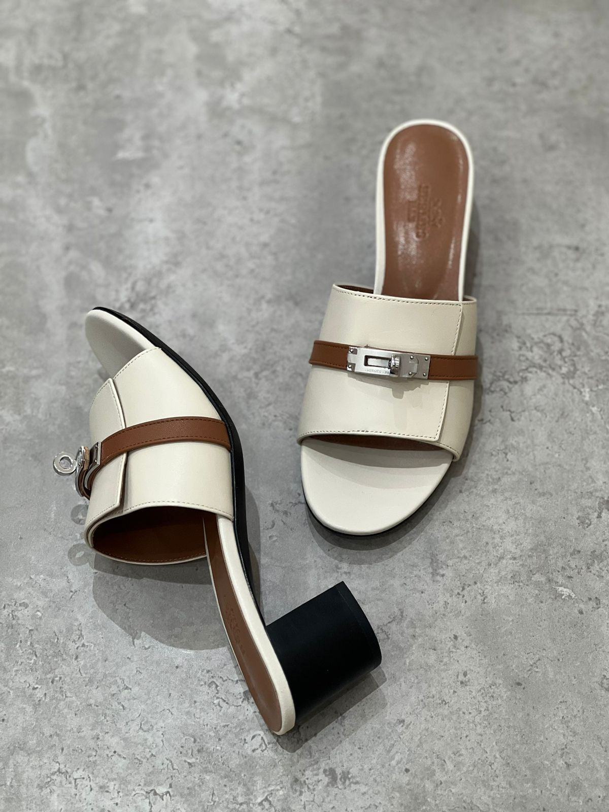 Hermes sandals heels