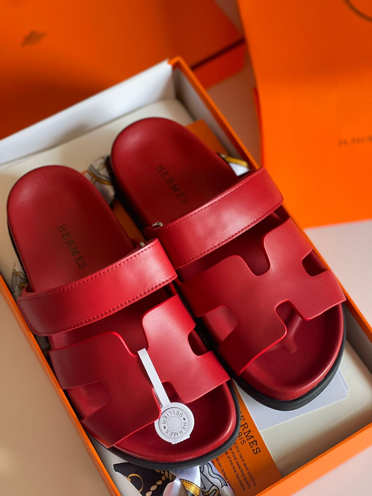 Hermes slippers- chypre