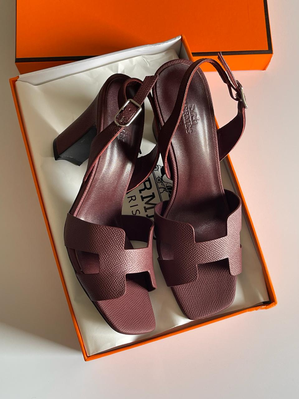 Hermes sandals heels