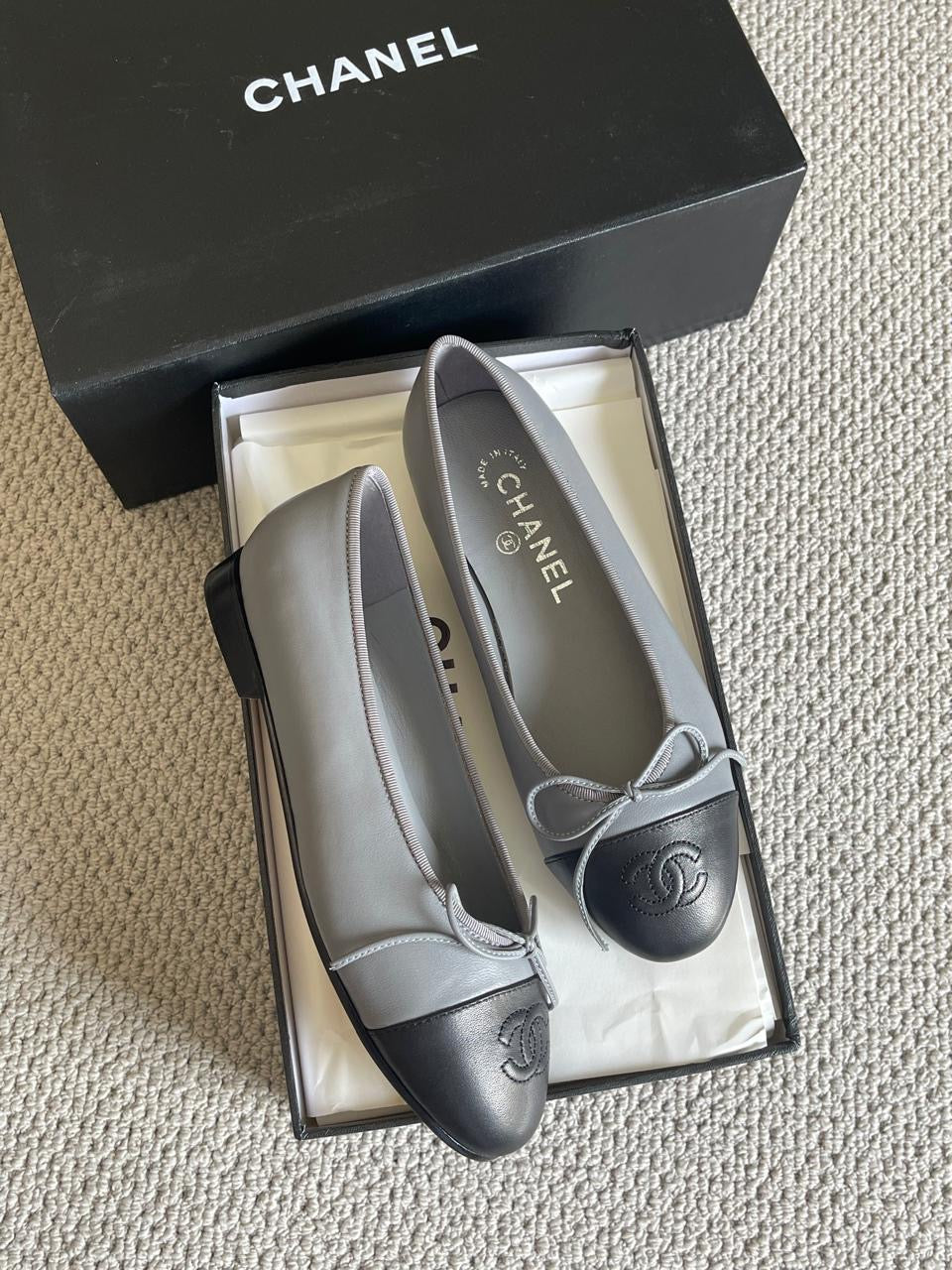 Chanel ballerina  - grey