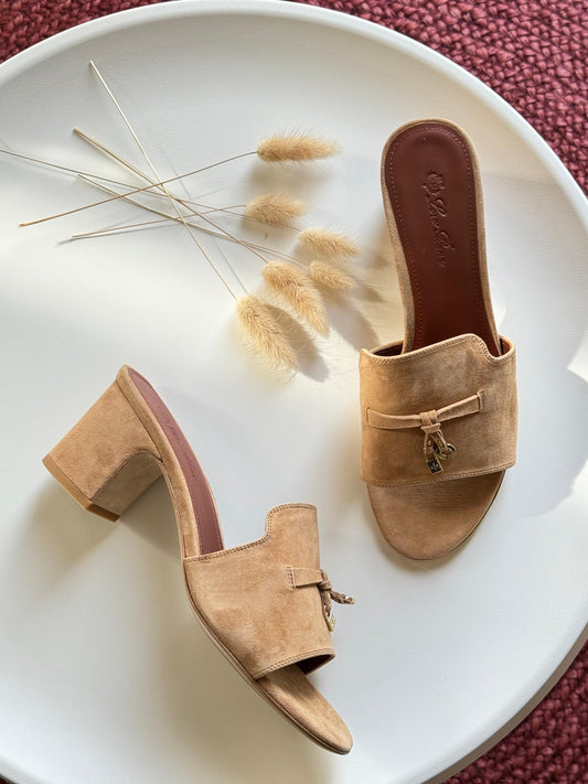 Loro piana sandals heels