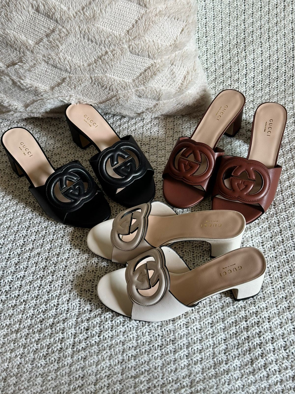 Gucci sandals heels