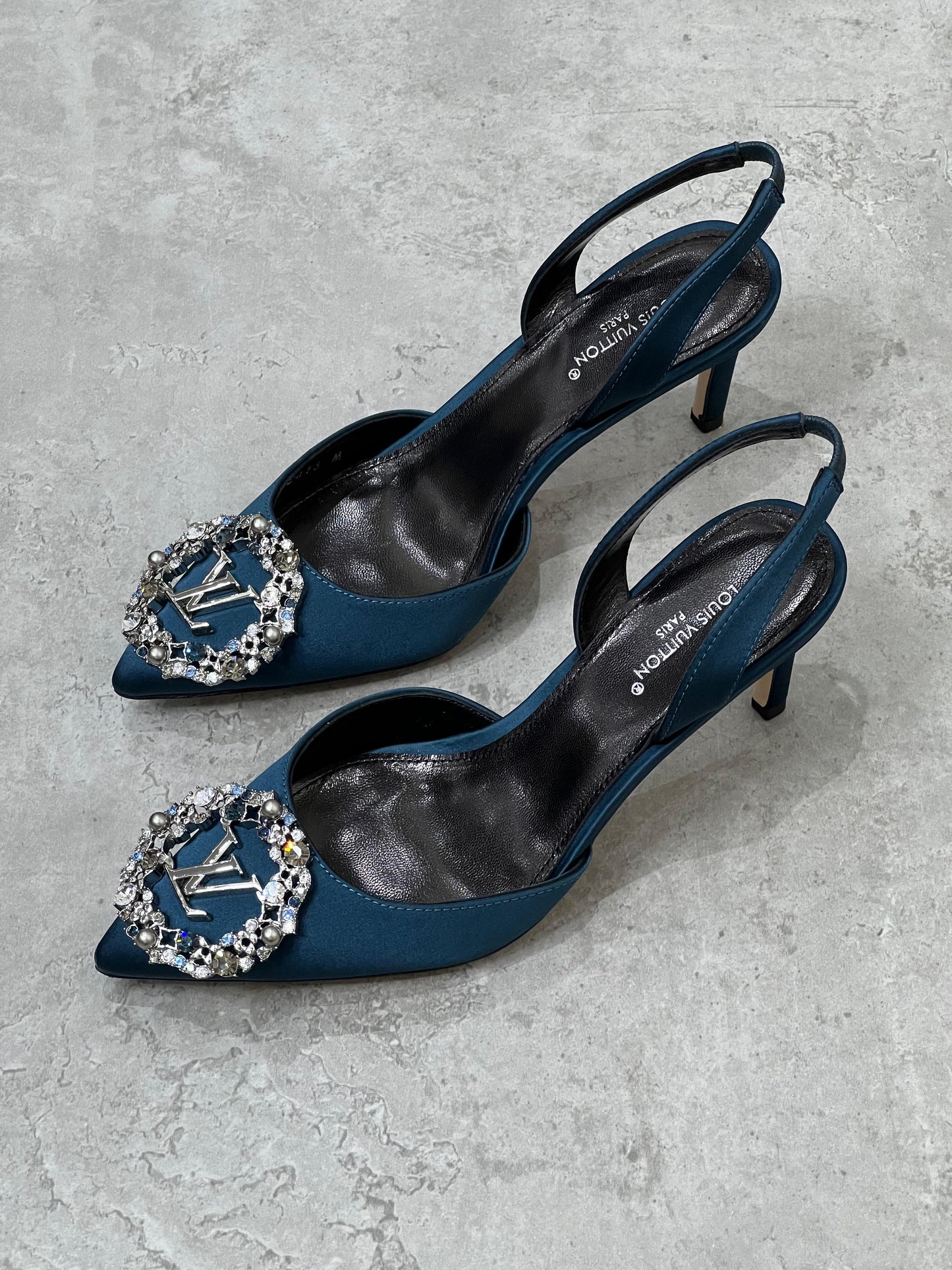 Lv heels blue