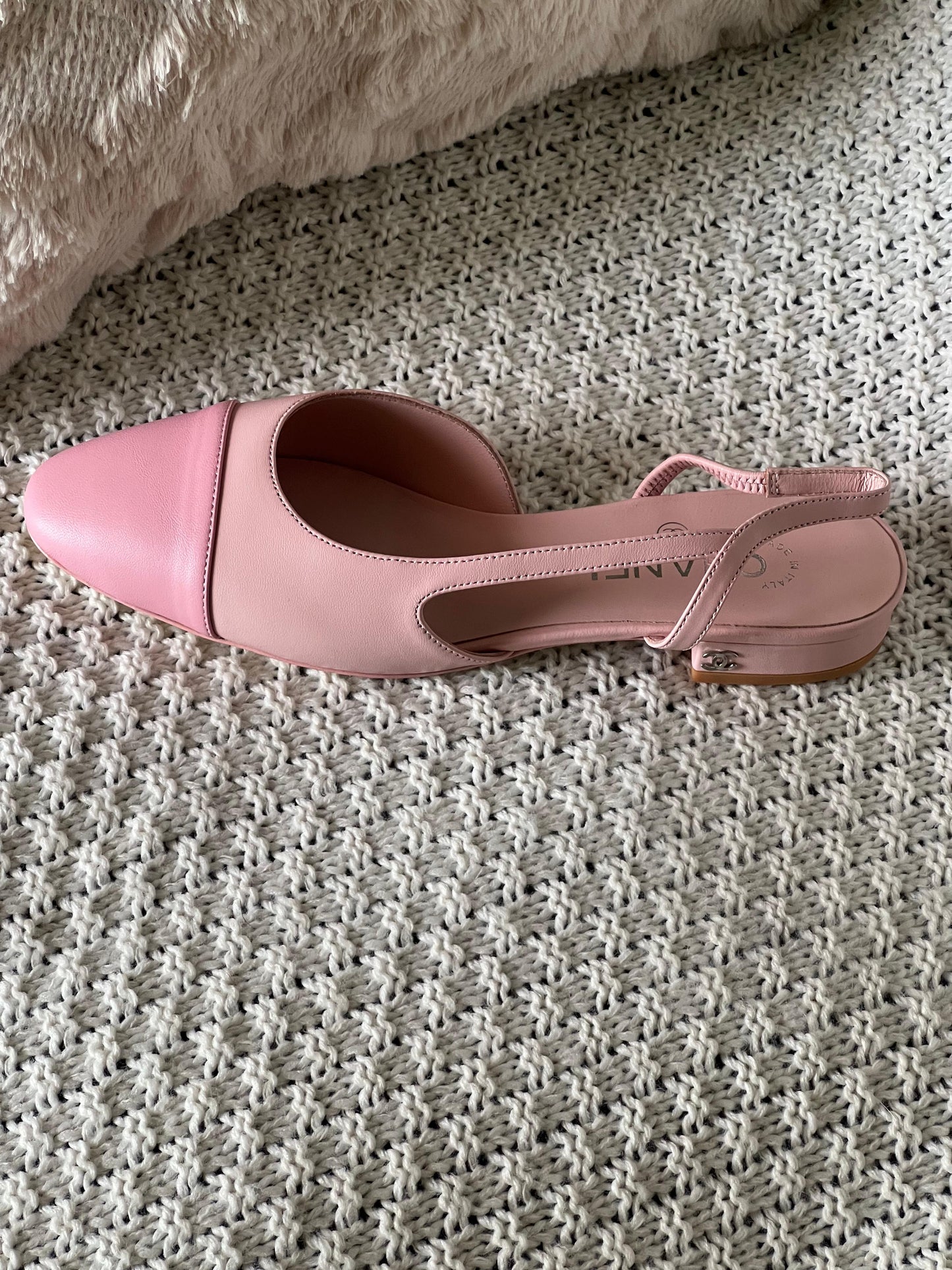 Chanel heels - pink