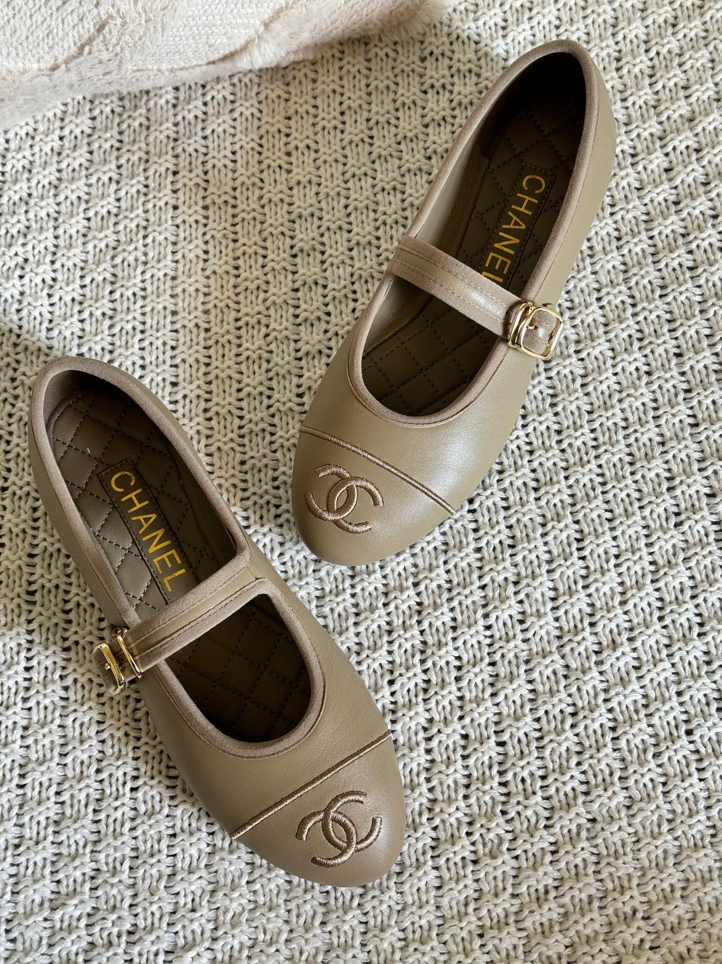 Chanel ballerina - beige