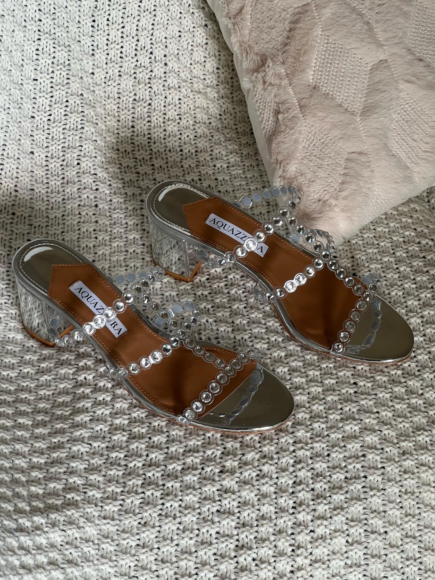 Aquazurra sandals heels