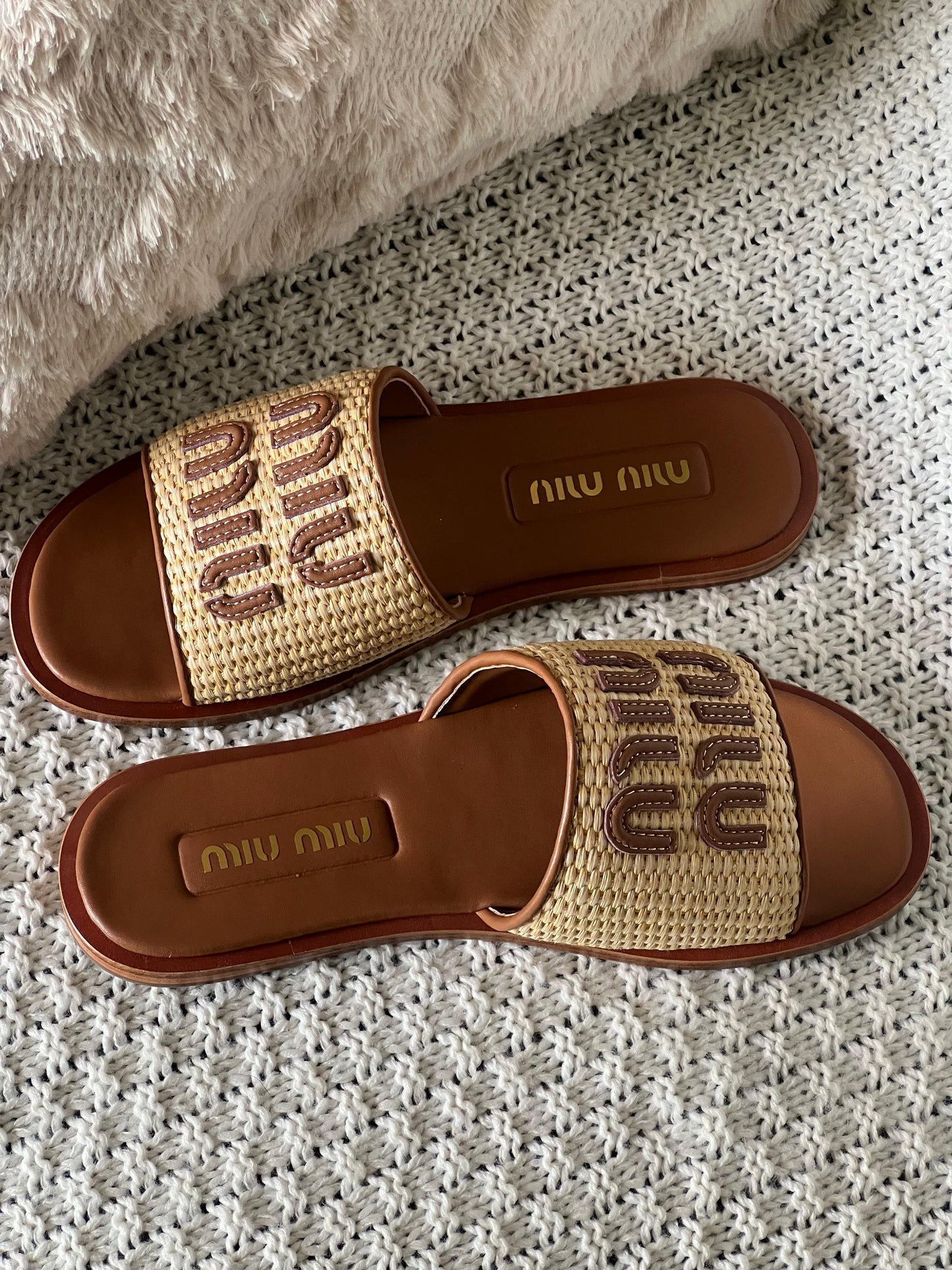 Miu miu slippers