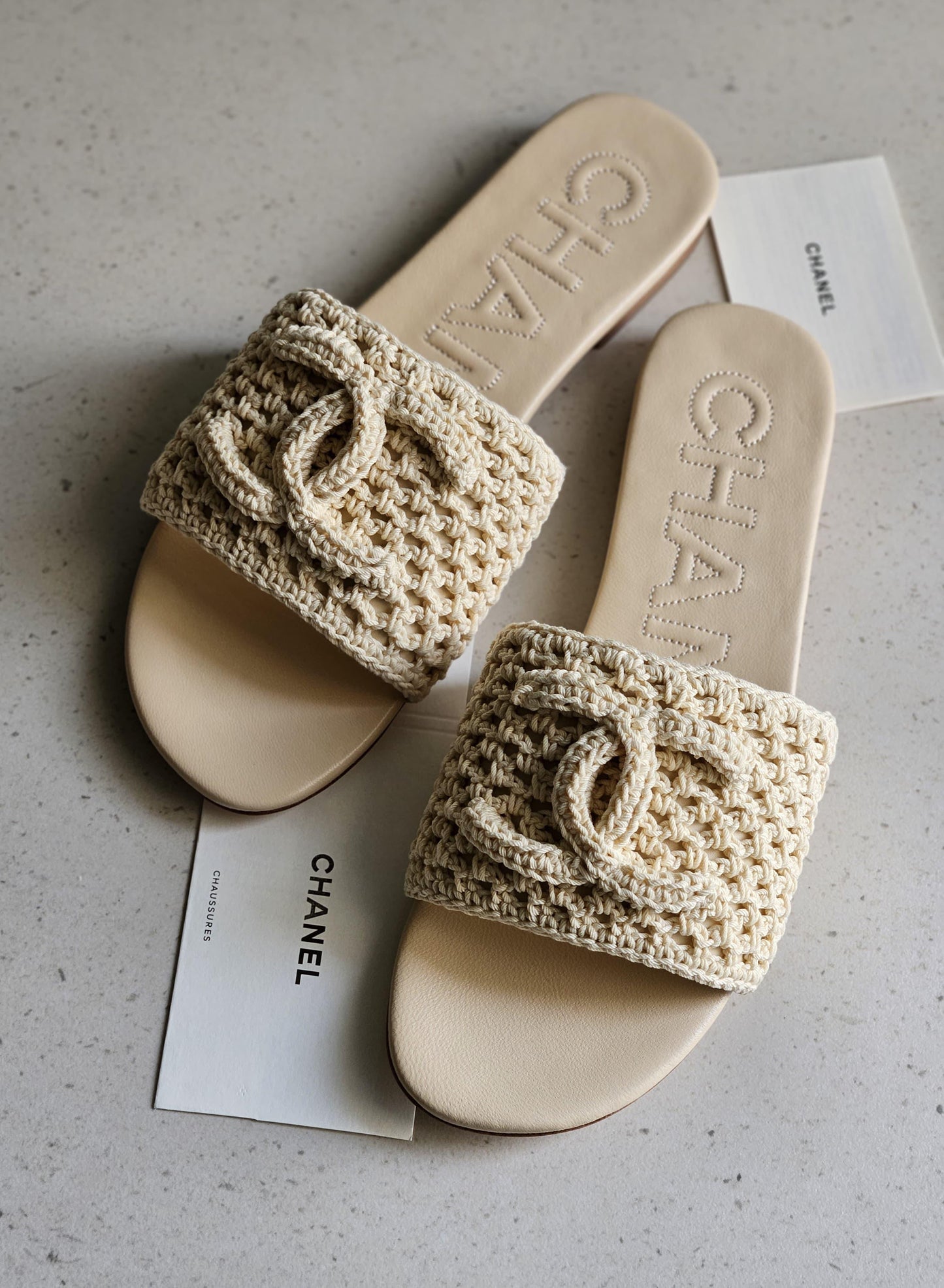 Chanel slippers