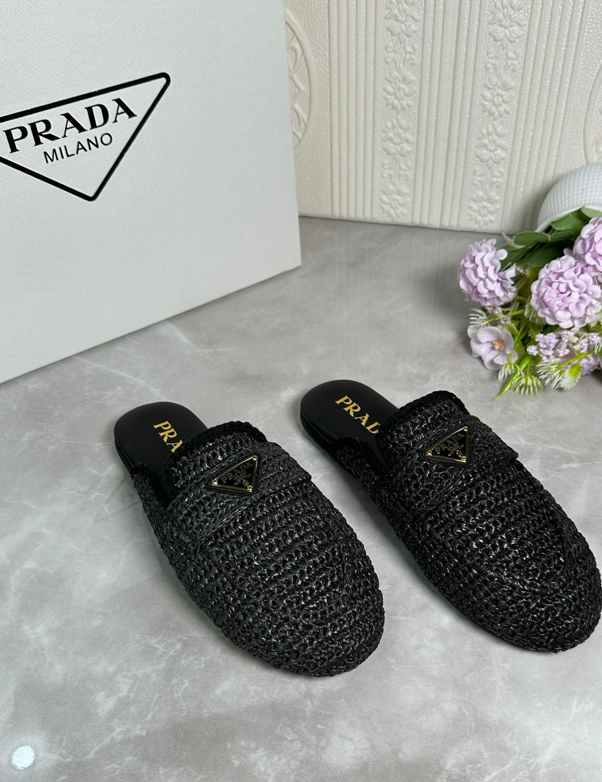 Prada mules