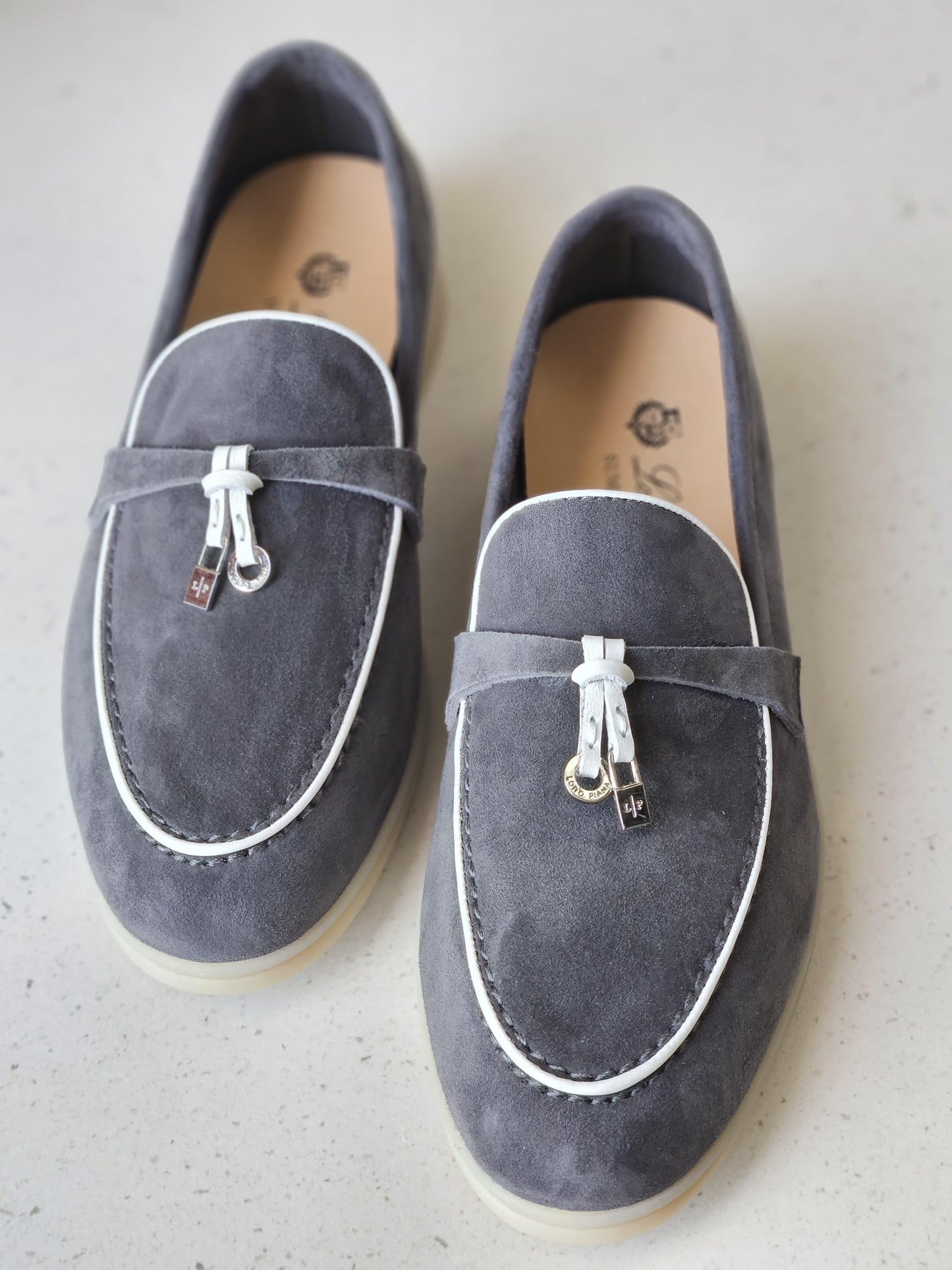 Loro piana loafers - grey