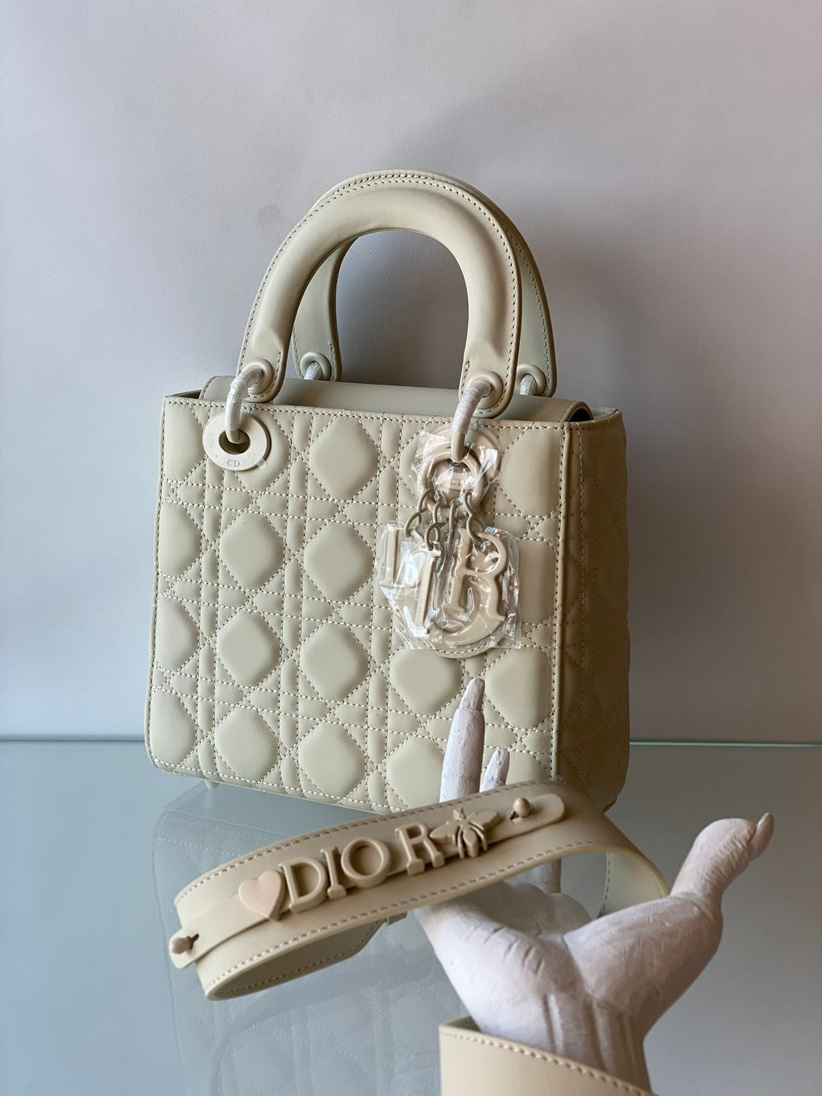 Lady dior bag - matte 20 cm