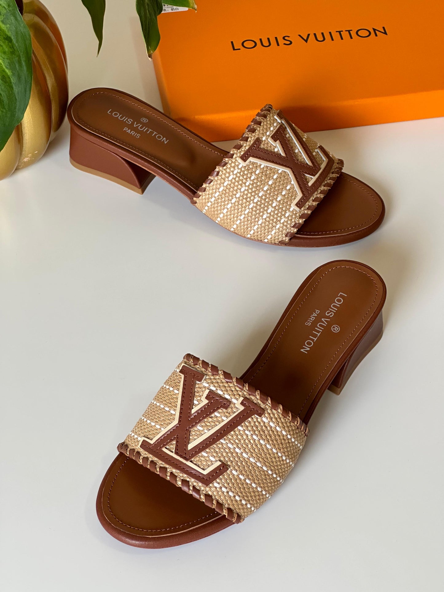 Lv slippers and sandals