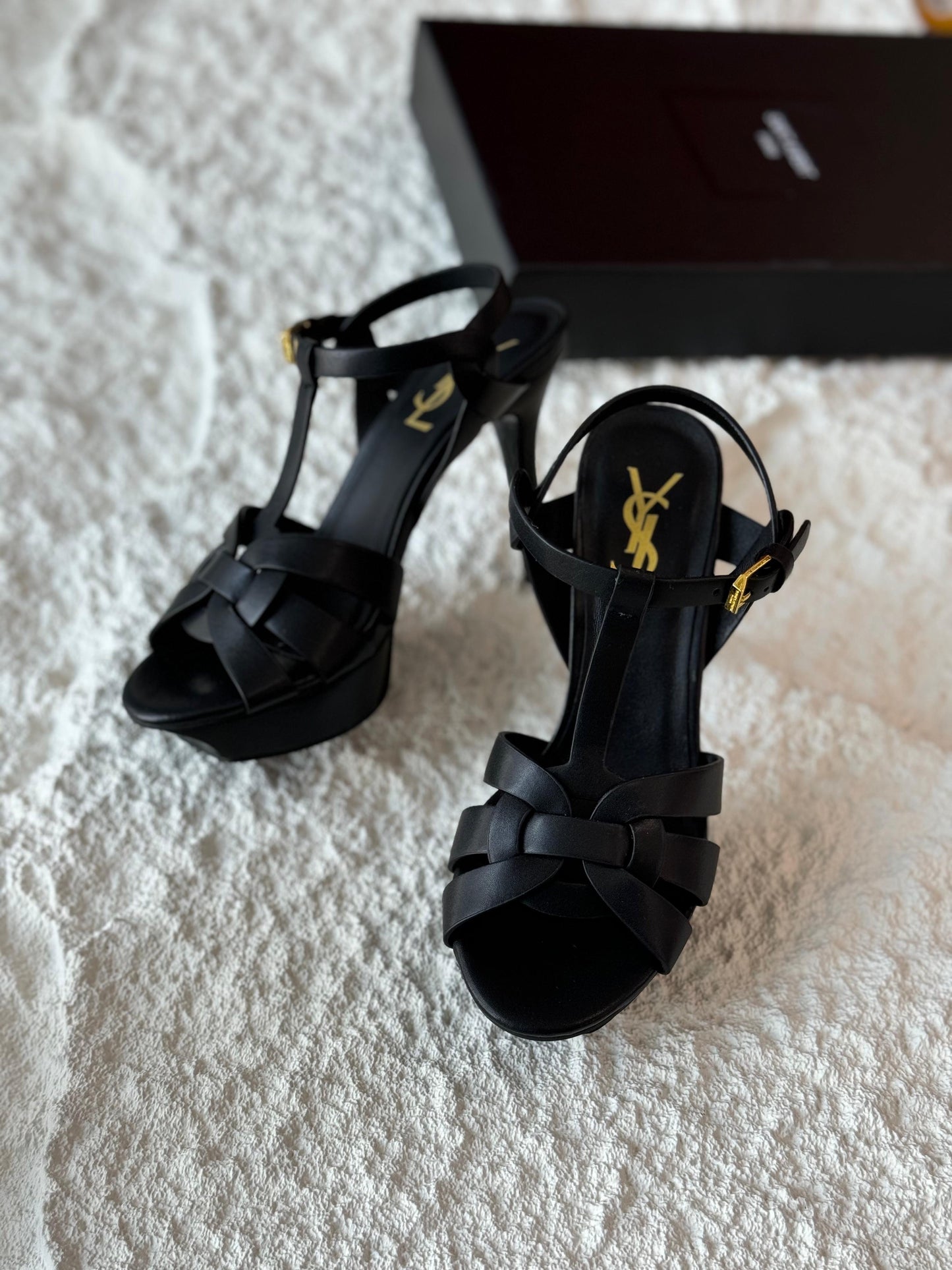 Ysl sandals heels