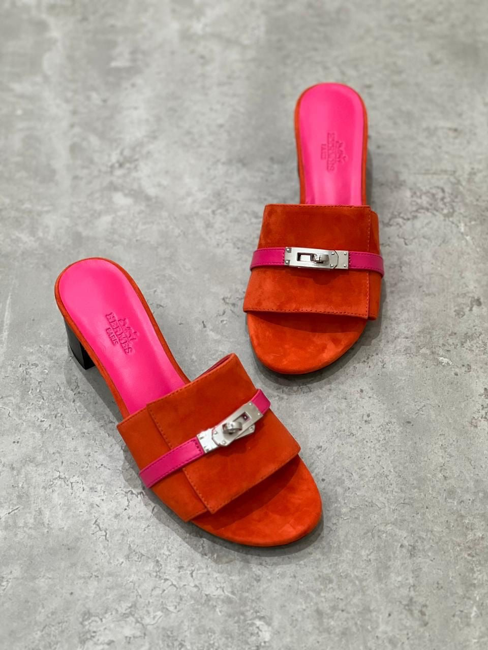 Hermes sandals heels