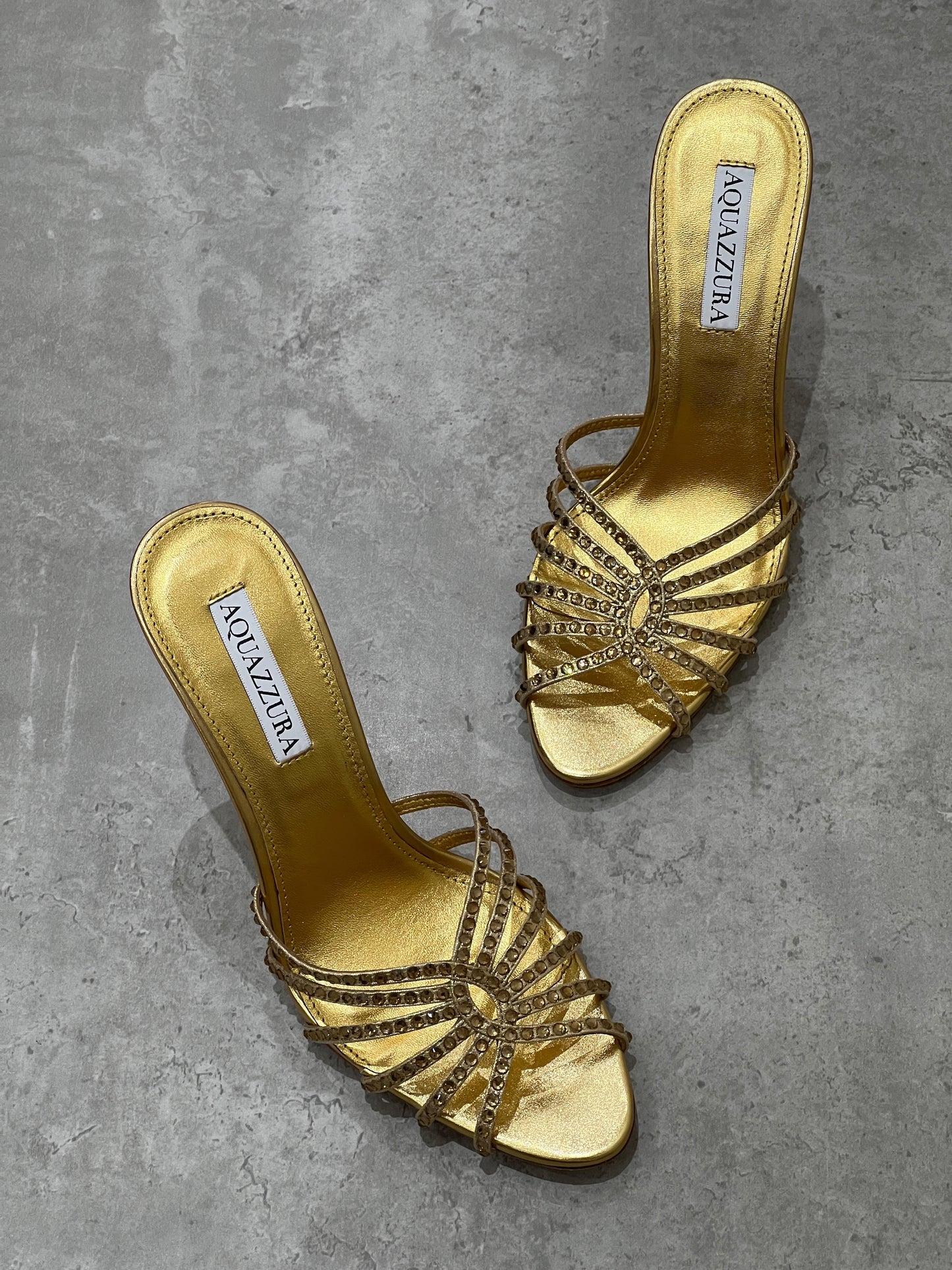 Aquazurra sandals heels