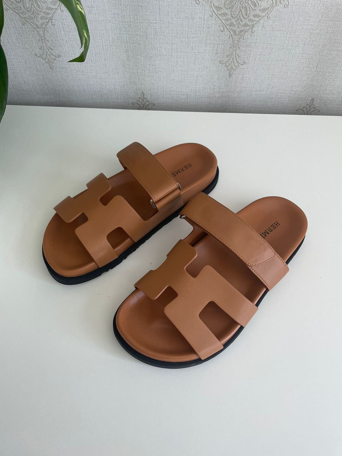 Hermes slippers chypre