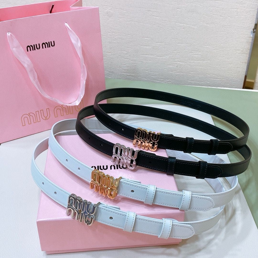 Miu miu belt