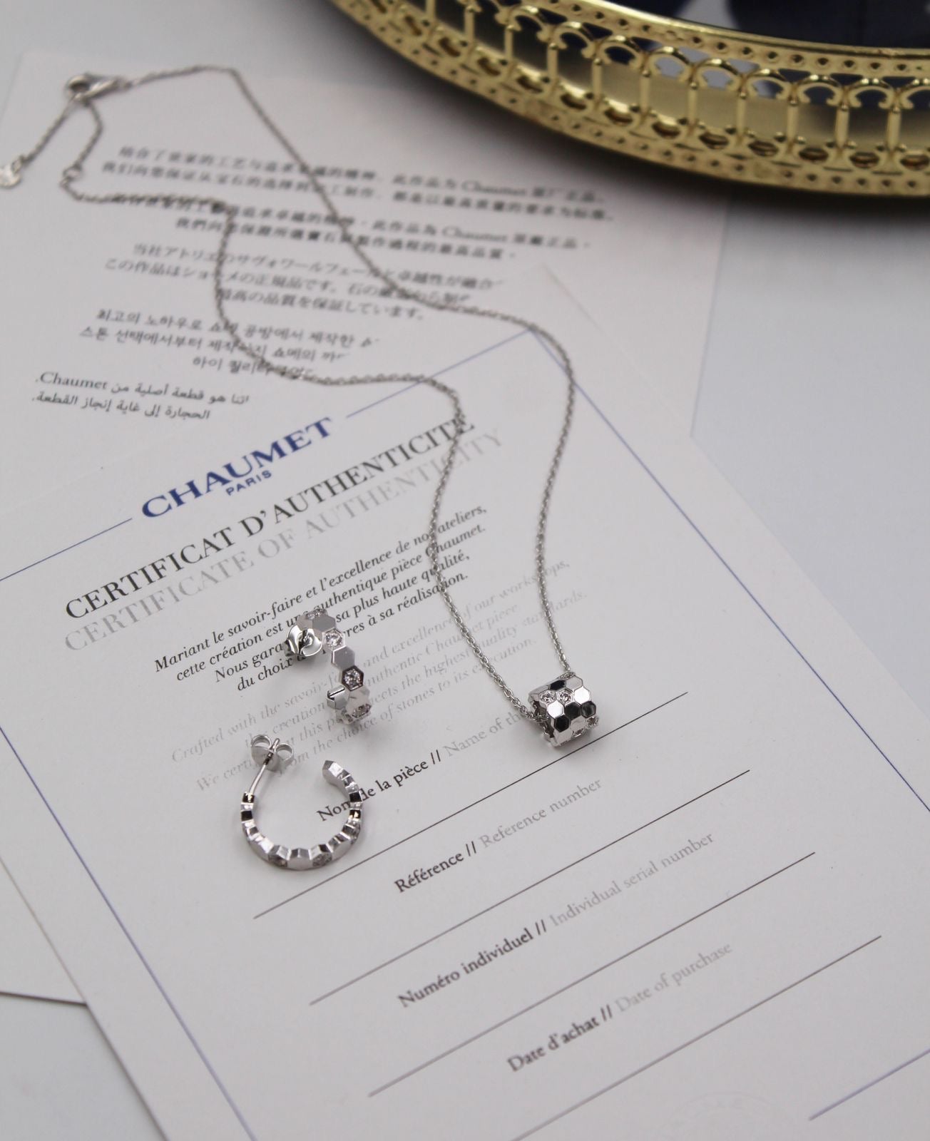 Chaumet jewelry set