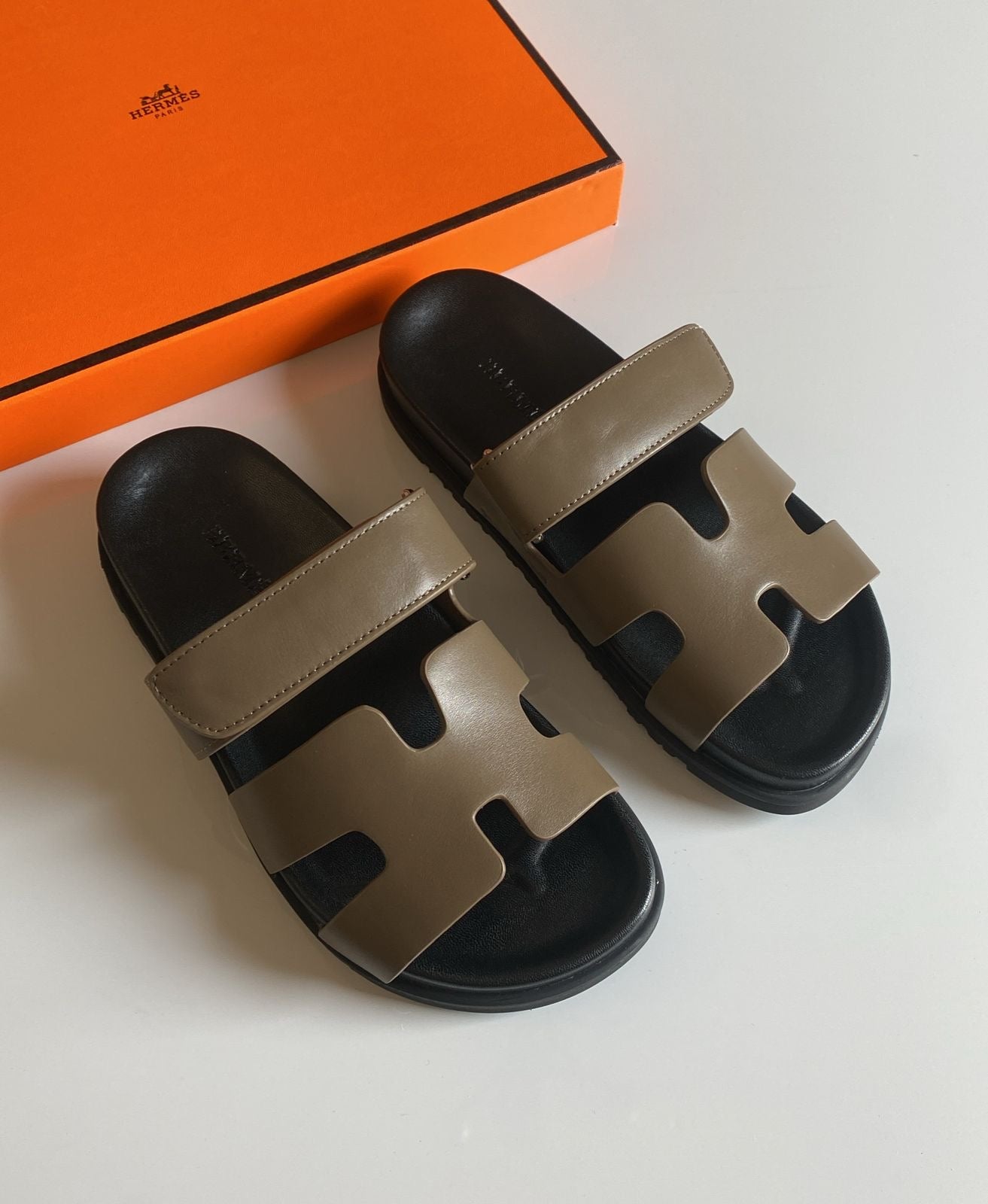 Hermes slippers chypre