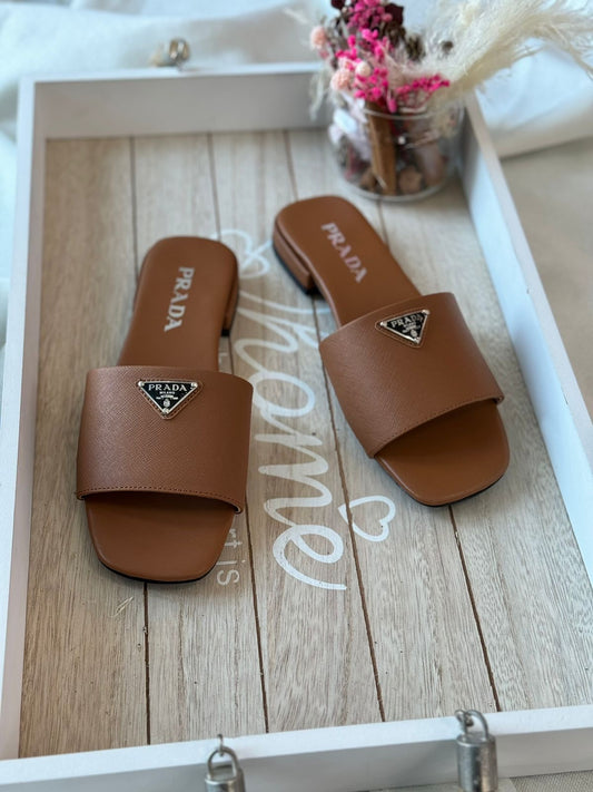 Prada slippers  - brown