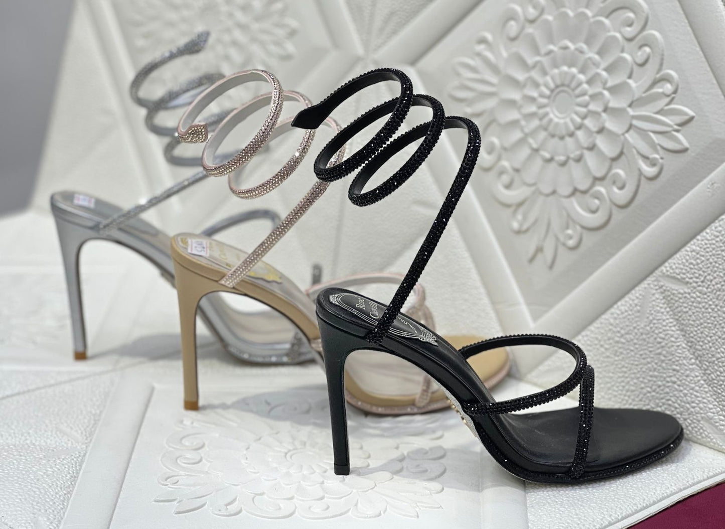 Rene caovilla sandals heels